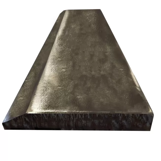 Lemiesz Jednofazowy, Blacha | 400x40 mm | Stal 500HB | Na wymiar