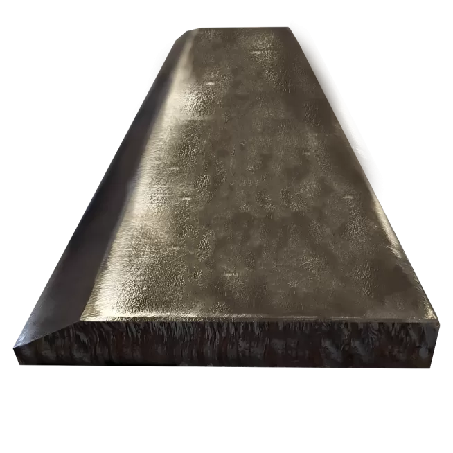 Lemiesz Jednofazowy, Blacha | 250x30 mm | Stal 500HB | Na wymiar